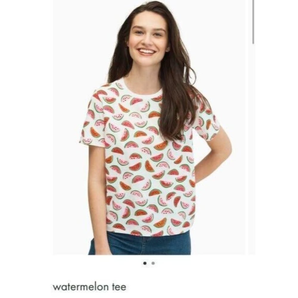 Kate Spade New York Watermelon Print Tee ( S )